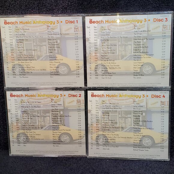 VINTAGE BEACH MUSIC ANTHOLOGY VOLUME 3: FOUR COMPACT DISCS, EIGHTY MUSIC CUTS - Picture 6 of 8
